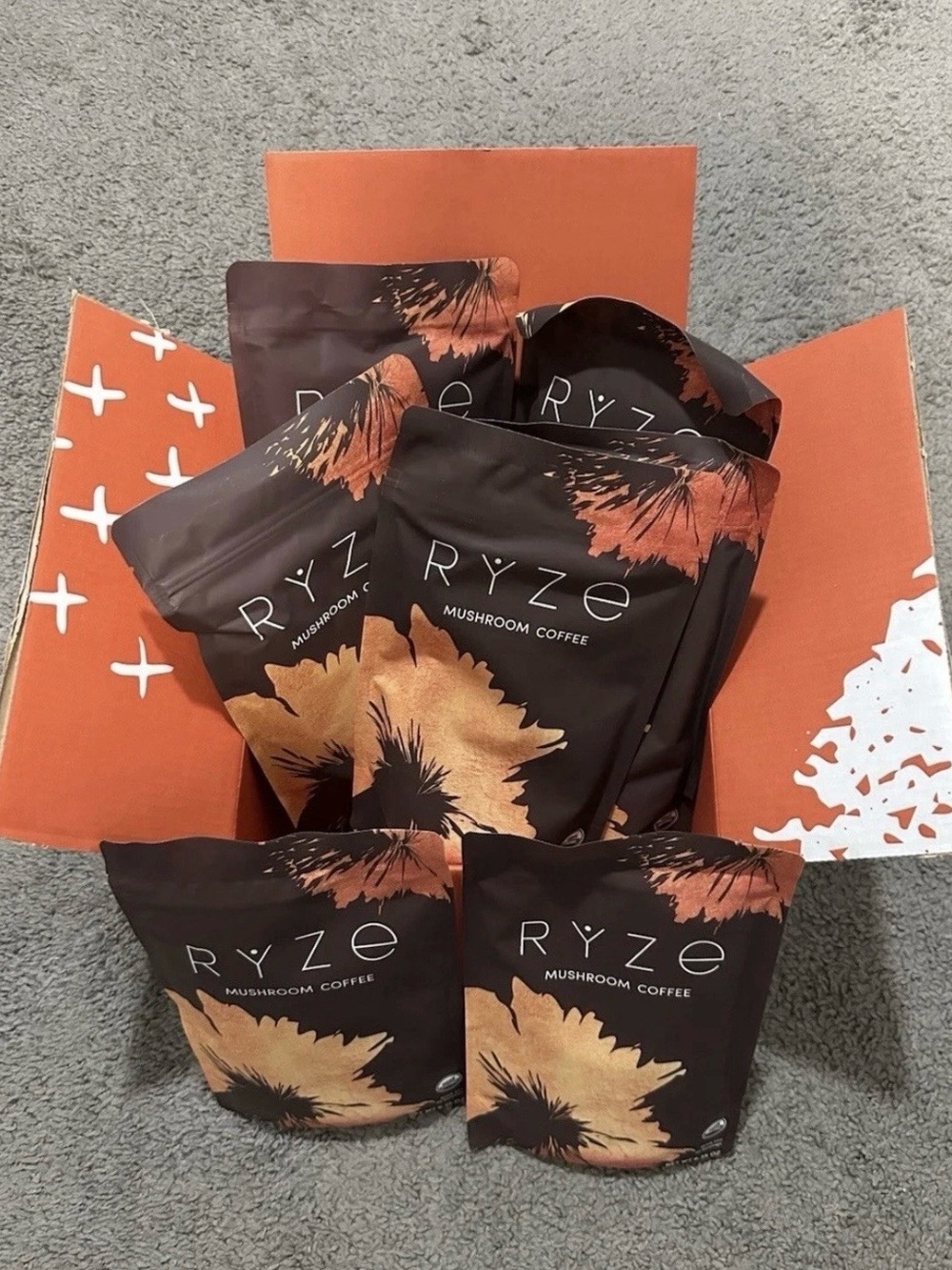 Mushroom Coffee - Black & Orange Pack